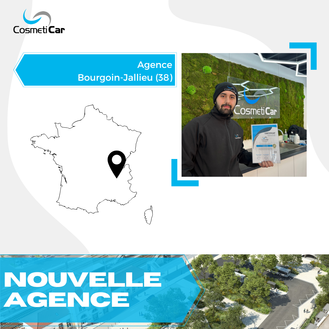 Une nouvelle agence CosmétiCar ouvre à Bourgoin-Jallieu (38)