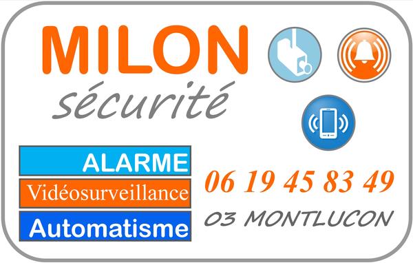 Logo Milon Securité Logo Milon Securité