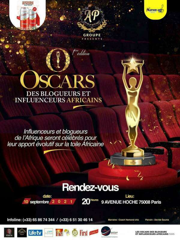 Excellence : Oscars des blogueurs et influenceurs africains à Paris