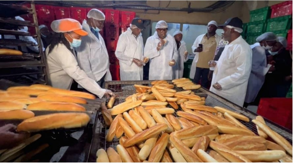 Autosuffisance alimentaire : la République Démocratique du Congo utilise la farine de manioc pour produire du pain