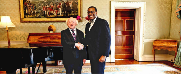 En visite en Irlande : Akinwumi Adesina plaide pour plus d’investissement en Afrique