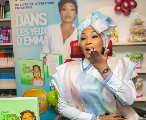 ''Dans les yeux d'Emma'' : l’Ivoirienne Emma Lohouès se lance dans la littérature pour enfants