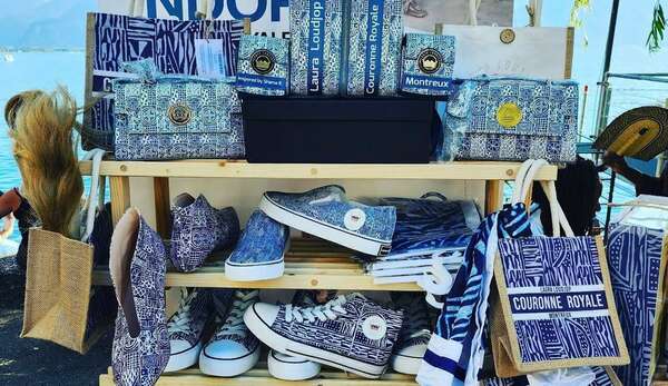 Mode et accessoires : Laura Loudjop valorise le tissu Ndop du Cameroun à l’international