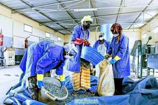 Economie circulaire : Macoumba Diagne donne une nouvelle vie aux déchets plastiques au Sénégal