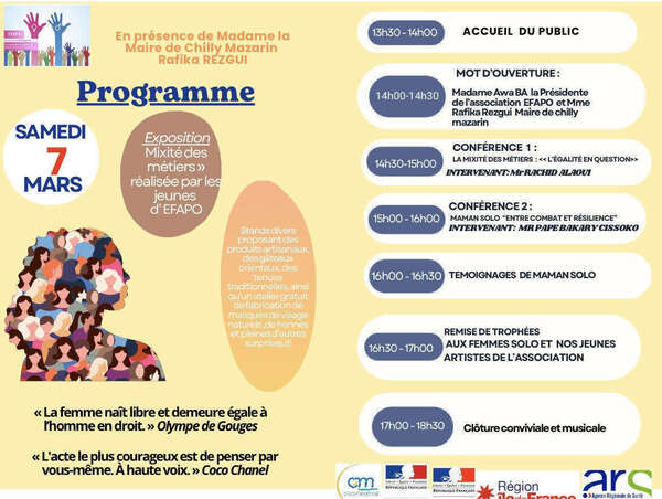 Mixité des métiers et résilience des mères solo : EFAPO fait entendre la voix des femmes à Chilly-Mazarin