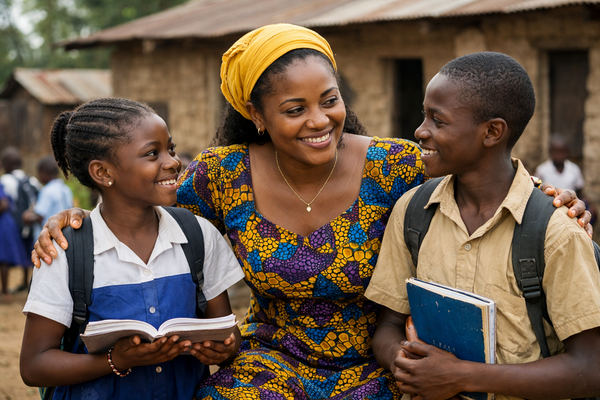 Journée internationale des droits des femmes : Eloge Luyela, la voix de l’éducation pour les enfants oubliés