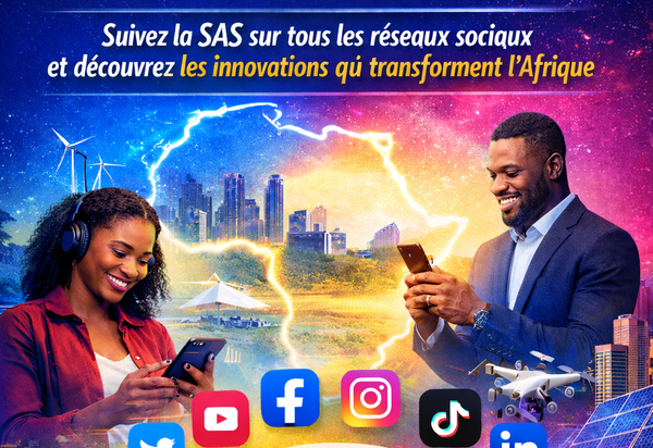 L’Afrique des solutions en direct : rejoignez la communauté SAS sur les réseaux sociaux