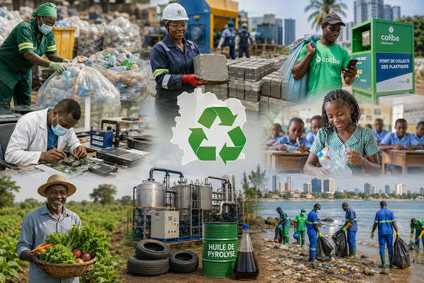 Côte d’Ivoire : 13 initiatives qui transforment les déchets en opportunités durables