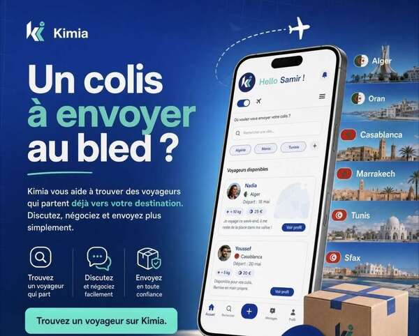 Kimia : la plateforme qui réinvente l’envoi de colis entre l’Afrique et sa diaspora
