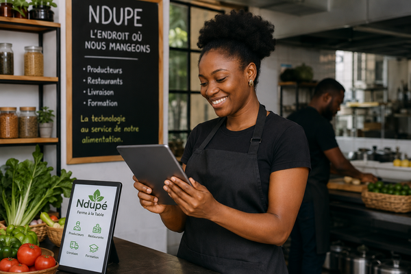 Togo : Ndupé, la Food Tech d’Edourda Adadé qui digitalise toute la chaîne agroalimentaire