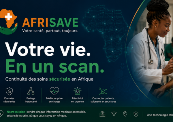 AFRISAVE : une innovation en santé numérique pensée pour sauver des vies en moins de cinq secondes, même hors connexion
