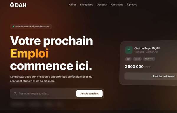 ODAH : bâtir depuis la diaspora une infrastructure de recrutement pensée pour l’Afrique