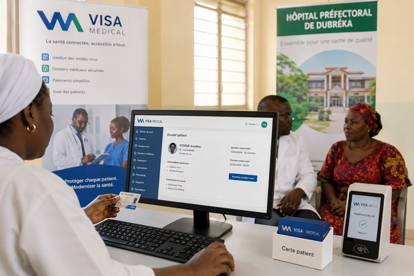 Visa Medical : la startup guinéenne qui numérise les hôpitaux sans alourdir la dette publique