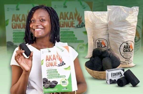 AKA-GNOE : le charbon écologique qui donne une nouvelle vie aux déchets africains 