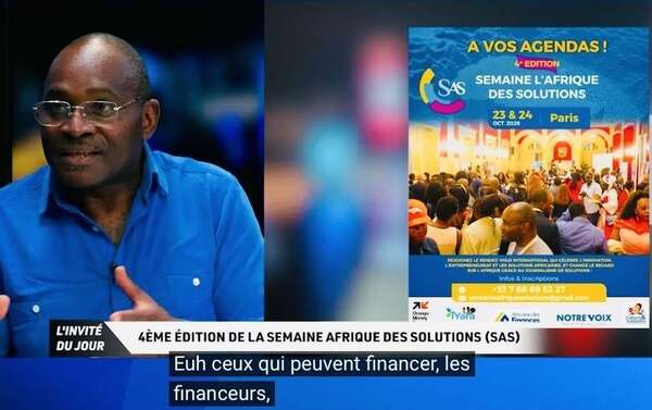 Jean-Célestin Edjangué sur Telesud : « l’Afrique ne manque pas de solutions »
