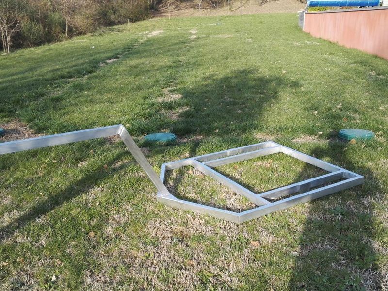 22/03/2016 - Et voilà l'ossature du prototype !