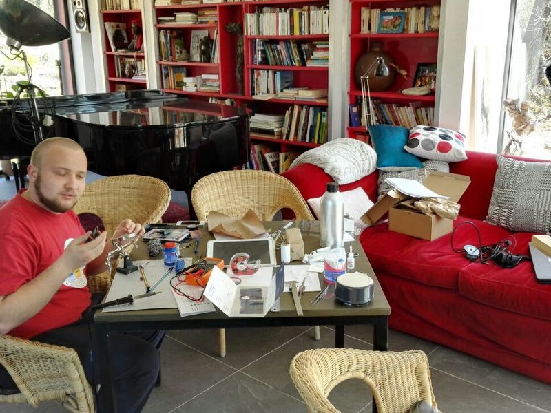 24/03/2016 - Ilia en plein travail