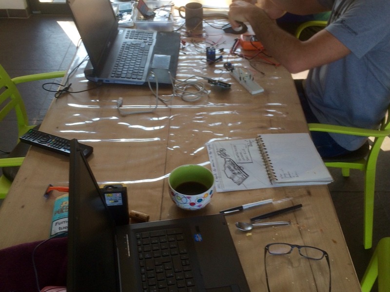 23/03/2016 - Damien en plein travail