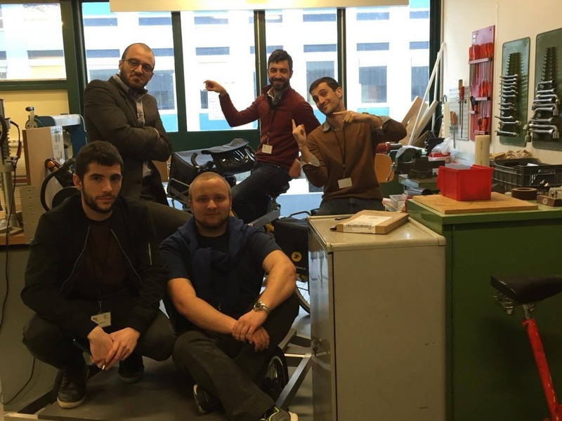 L'équipe au complet...