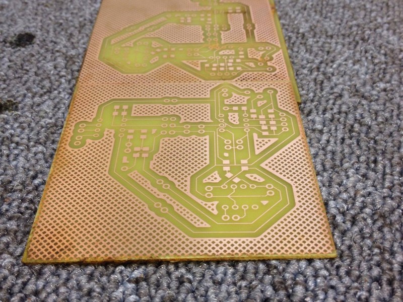 On grave nos premiers amplis.