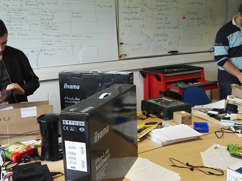 Grosse commande de matériel grâce à la Bourse French Tech Emergence