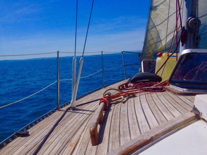 On finit ce mois de juin par le premier teambuilding K-Ryole...en voilier !