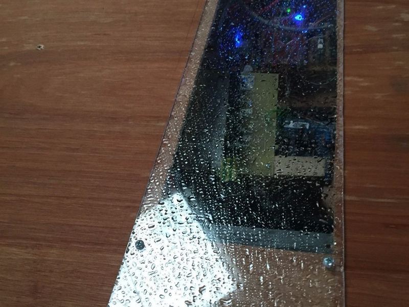 Notre prototype devient étanche