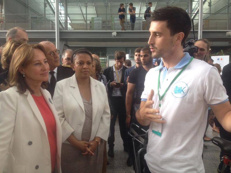 ...et rencontre de Ségolène Royal...