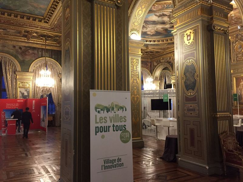 K-Ryole sélectionnée par La Tribune pour participer au salon Cities for Life à l'Hotel de Ville de Paris