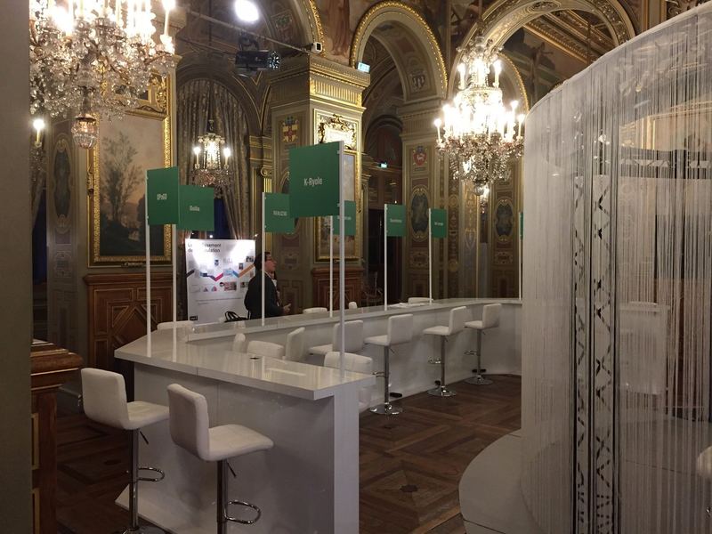 K-Ryole sélectionnée par La Tribune pour participer au salon Cities for Life à l'Hotel de Ville de Paris