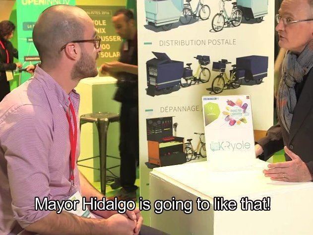 Extrait de l'interview de Gilles par Yann Lavoix de Télématin aux GPI Paris