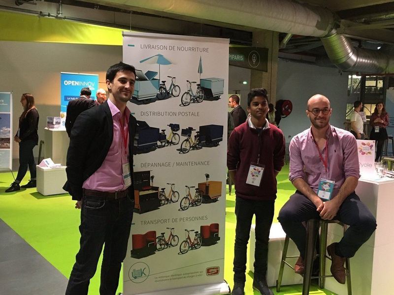 Premier salon pour Adjaye, notre stagiaire de 3ème !