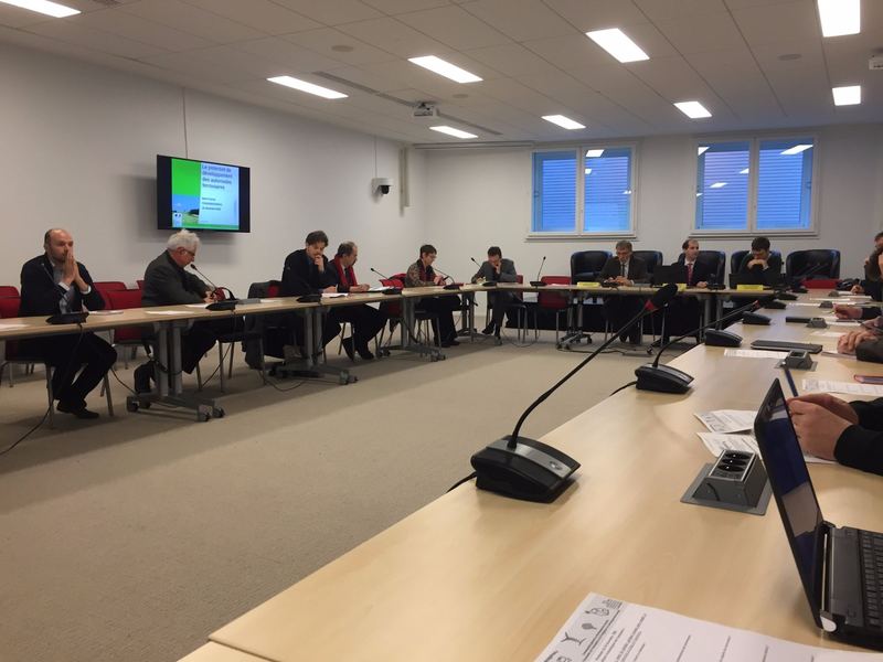 Conférence au Ministère sur les coûts des différents modes de transports