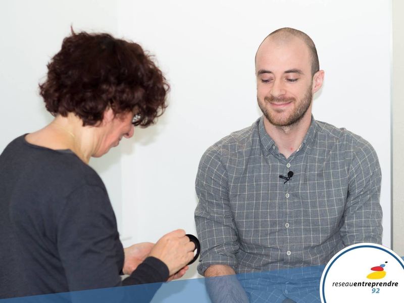 Interview par Jérome Tichit (BFM Business) pour le Réseau Entreprendre