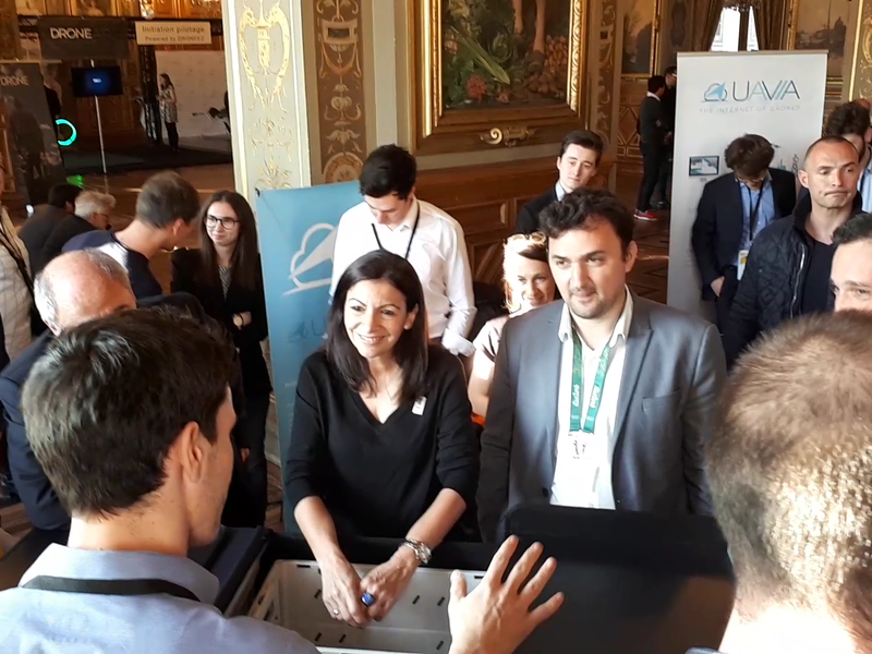 ...et de rencontrer du beau monde : Anne Hidalgo