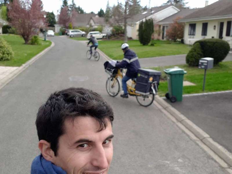 C'est parti pour une tournée facteur à Mennecy !