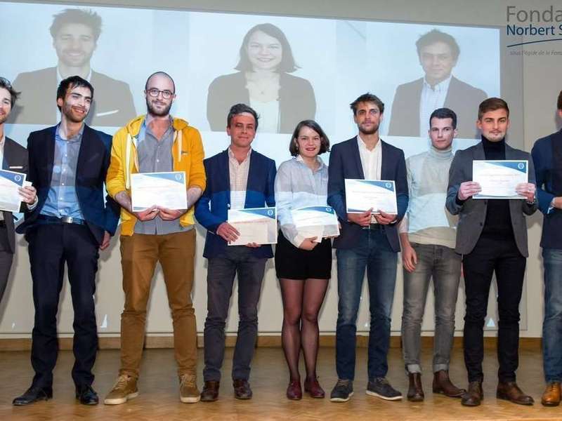 L'annonce des lauréats du Prix Norbert Ségard. K-Ryole apporte une touche de couleur !