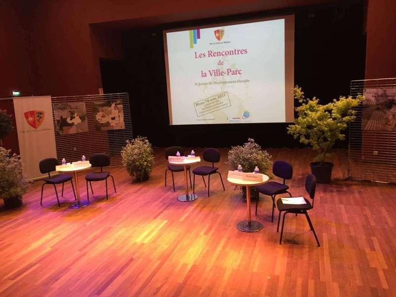 Rencontres de la Ville-Parc à Chatenay-Malabry : Gilles est invité en tant qu'intervenant