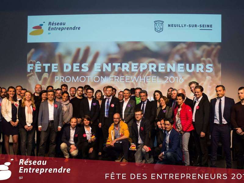 Remise des prix de la Fête des Entrepreneurs du Réseau Entreprendre 92 : K-Ryole obtient le Trophée Coup de Coeur, décerné par Auchan Retail