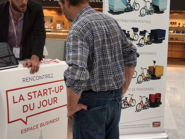 Startup du Jour à l'espace Business de l'aéroport Roissy Charles-de-Gaulle