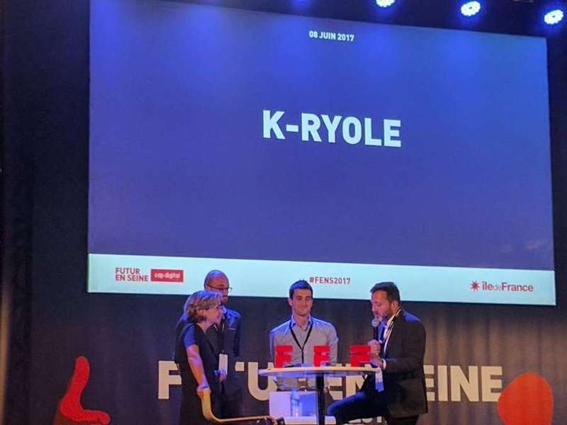 K-Ryole est nommée Prix du Jury de Futur en Seine, décerné par un Jury prestigieux et remis par Valérie Pécresse
