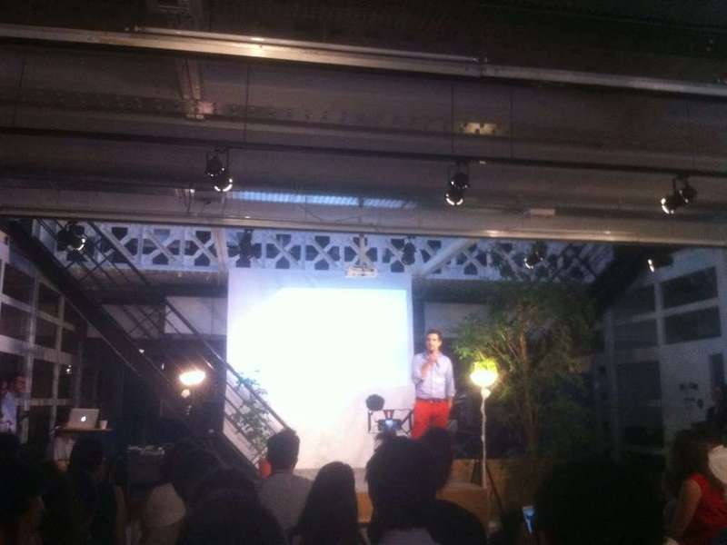 Pitch au SenseMorning pour notre intégration dans la nouvelle promo du SenseCube