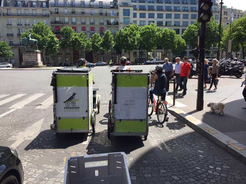 K-Ryole croise Vélissime en plein Paris...signe d'un futur partenariat ;-) ?