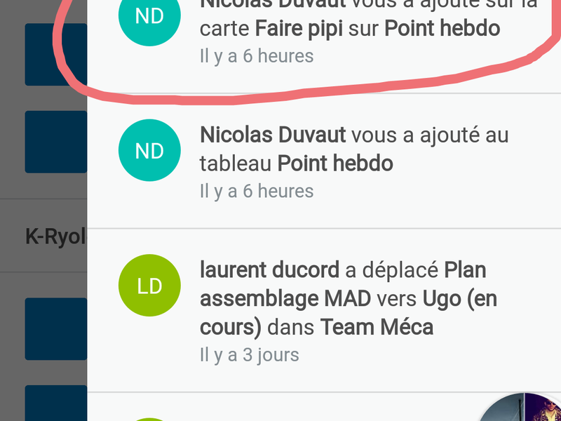Nicolas découvre Trello...