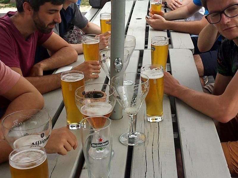 Sortie d'équipe au Koezio...grosse ambiance :-D :-D