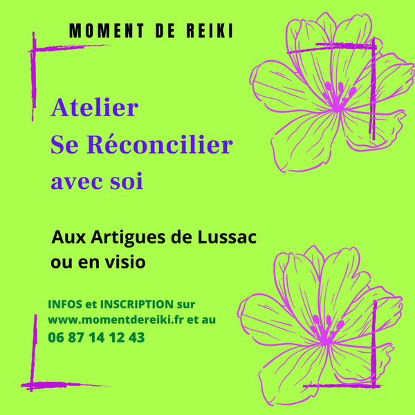 Atelier SE RECONCILIER AVEC SOI